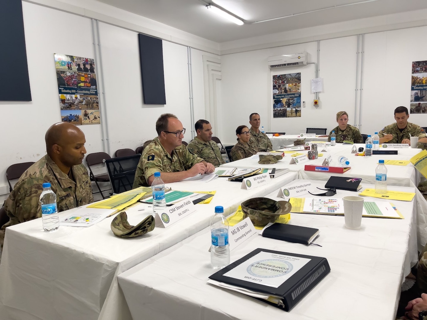 Command teams and leaders from across Combined Joint Task Force - Operation Inherent Resolve attended the CJTF-OIR Commanders Conference.