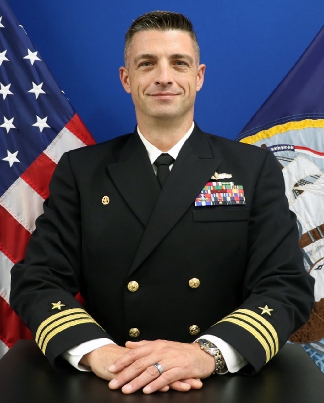 Commander James D. Hostetler
