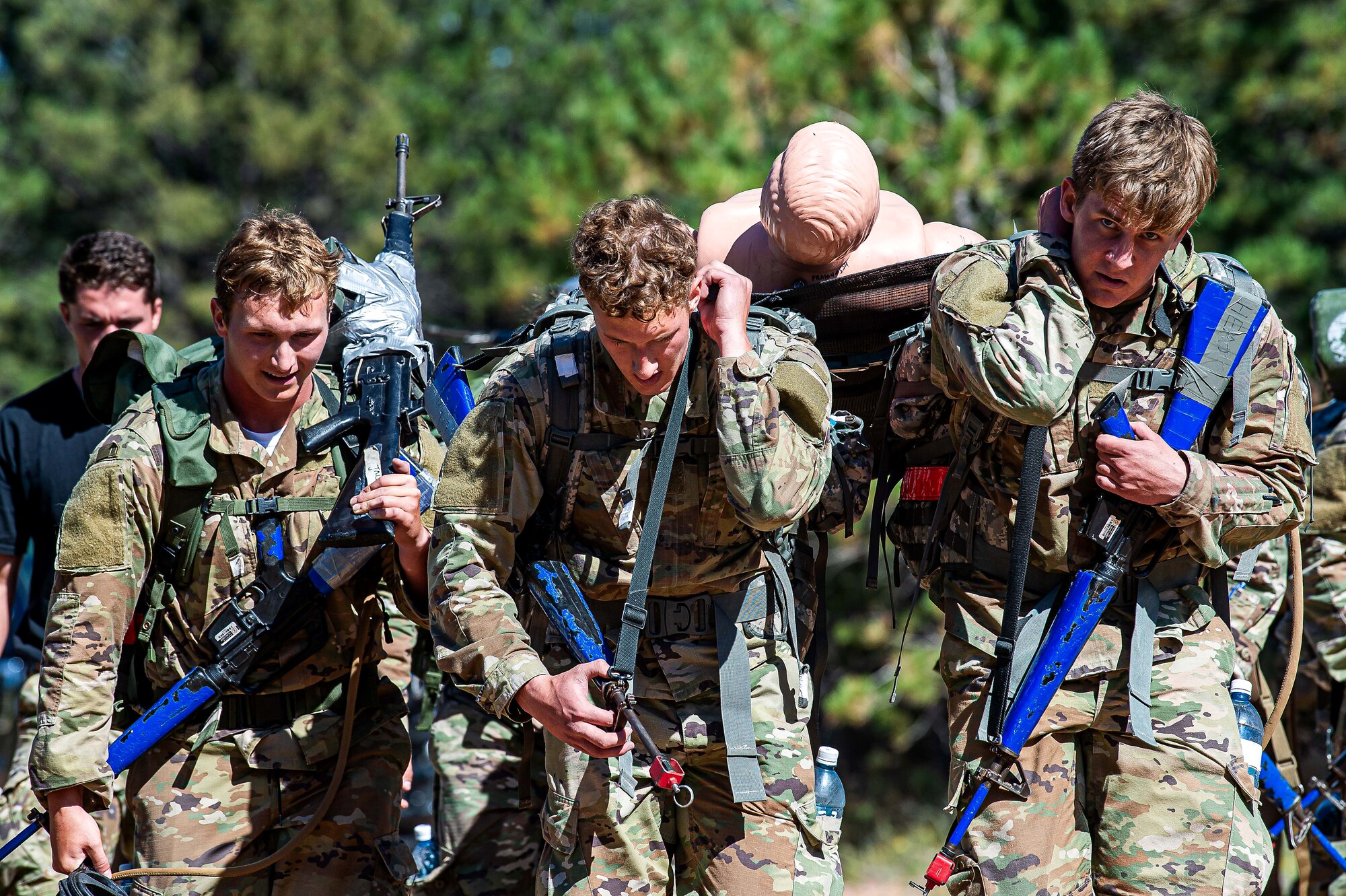 Cadets participate in the U.S. Air Force Academy Special Warfare Club