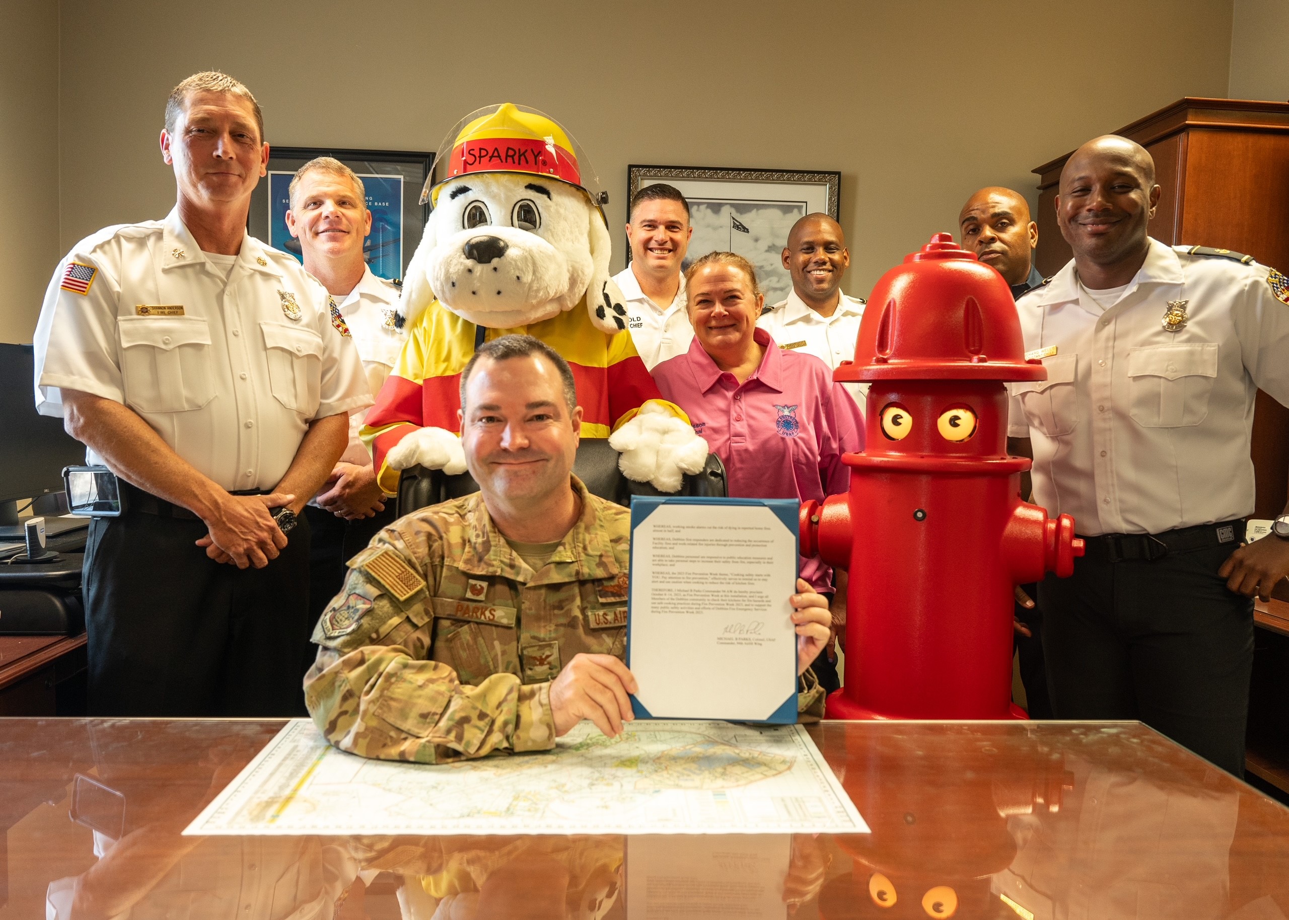 Dobbins recognizes Fire Prevention Week 2023 > 505th Command and
