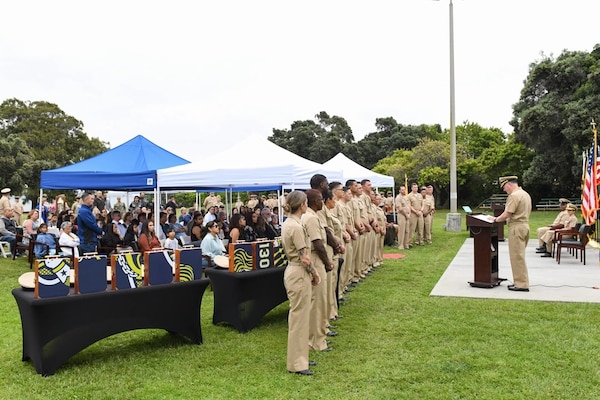 SURFPAC Holds Chief Pinning Ceremony