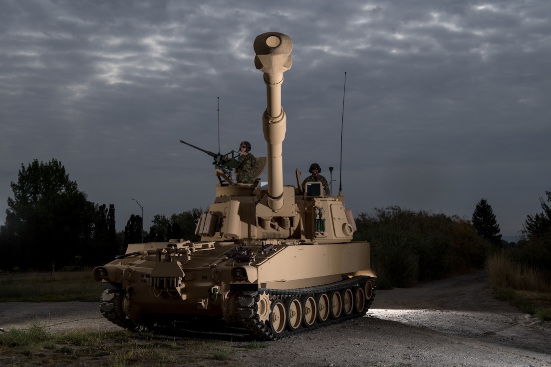 The M109A6 Paladin 155 mm Self-Propelled Howitzer (SPH)