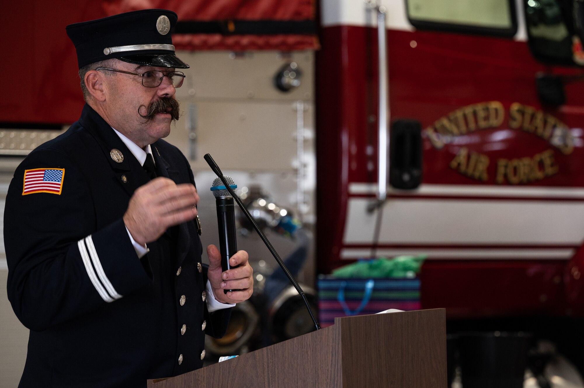 During his tenure at JB MDL, Dotson was deployed for 10 days to the World Trade Center collapse, along with countless hurricane disasters including Hurricane Katrina and Hurricane Sandy. (U.S. Air Force photo by Senior Airman Sergio Avalos)