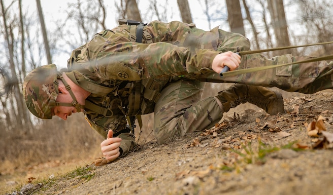 Sgt. Jack Adams, winner of the NCO category at the 310th ESC BWC, will move forward to the 377th TSC's BWC.