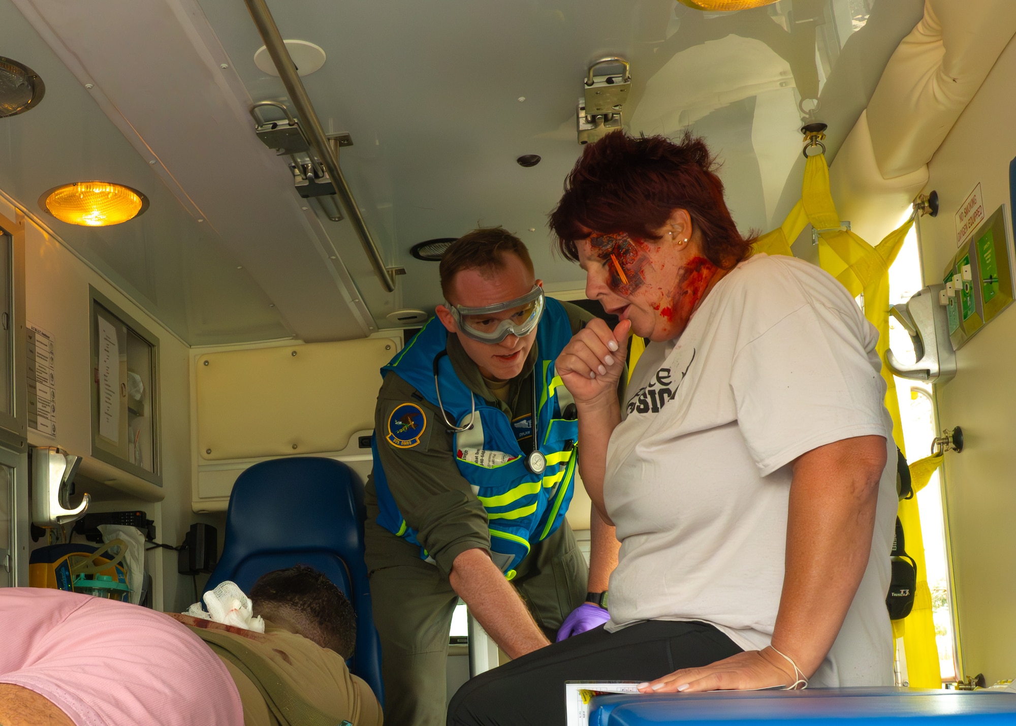 Simulated emergency training
