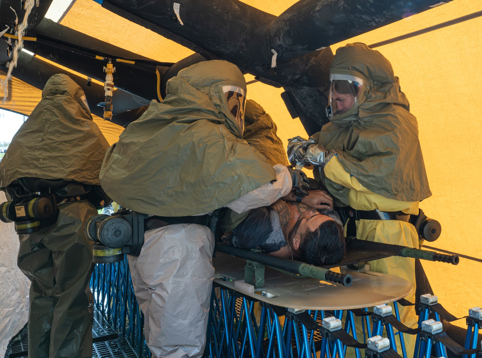Simulated emergency training