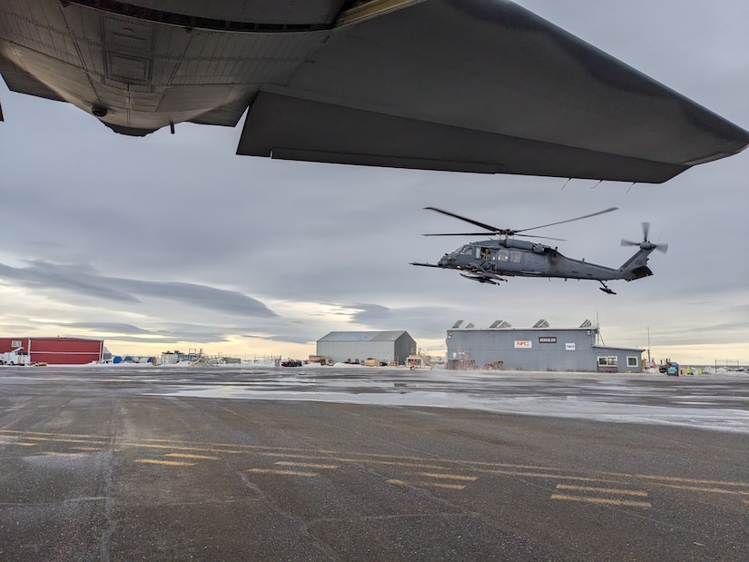 Alaska Air National Guard parachutes into Kotlik to medevac critically ill patient