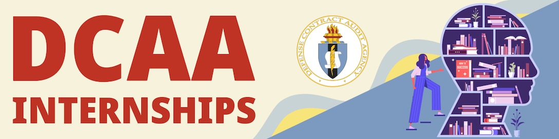 Image with text and a decorative infographic along with the DCAA seal.