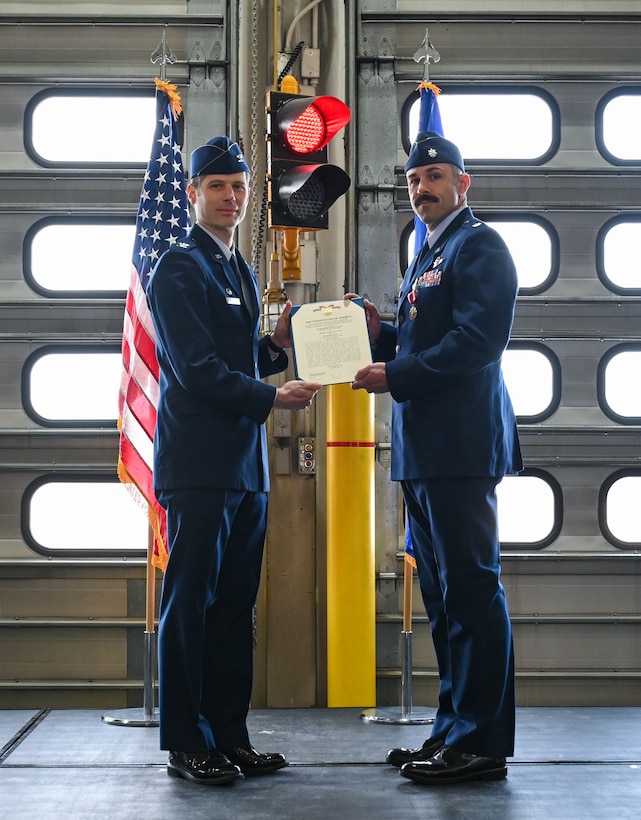 34th Bomb Squadron Change of Command