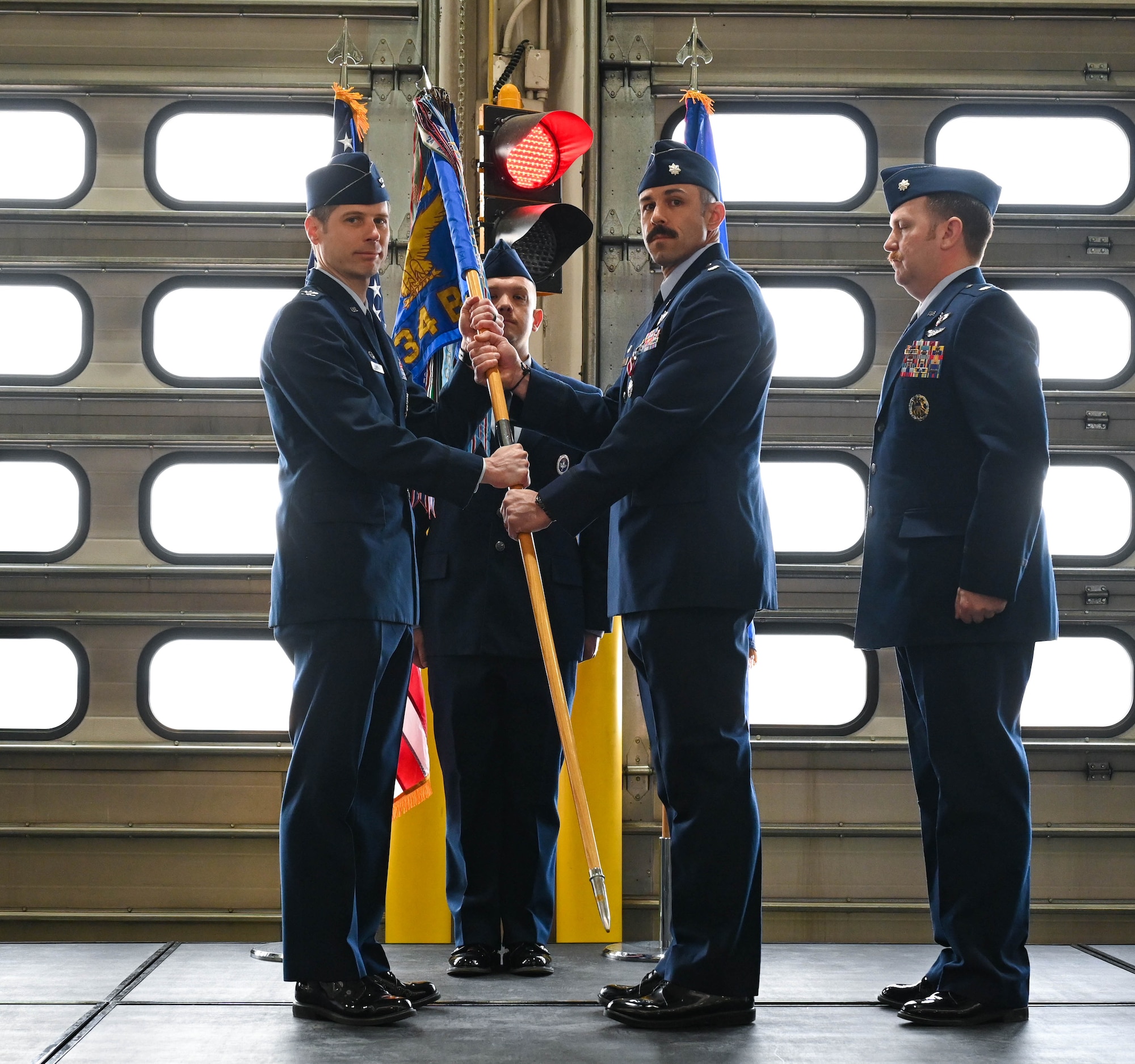 34th Bomb Squadron Change of Command