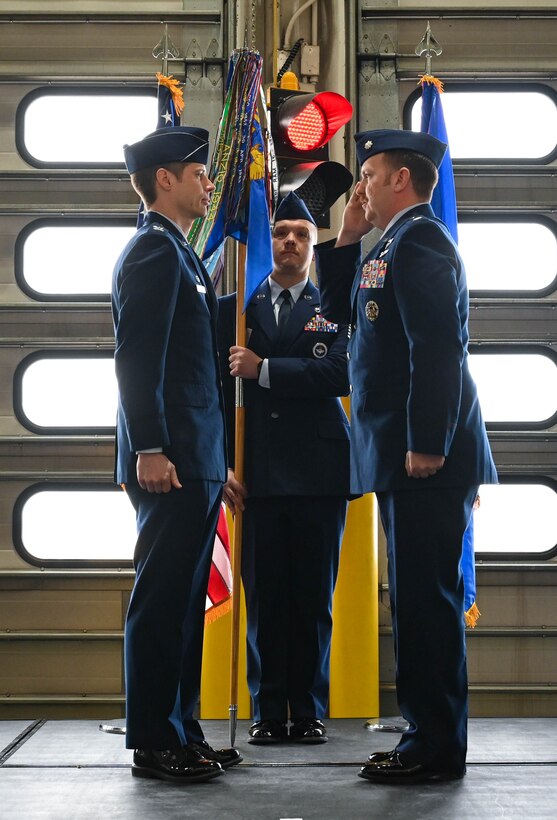 34th Bomb Squadron Change of Command