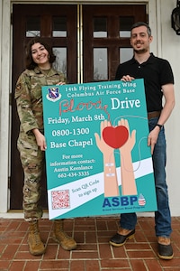 A blood drive was hosted at CAFB on March 8, 2024.