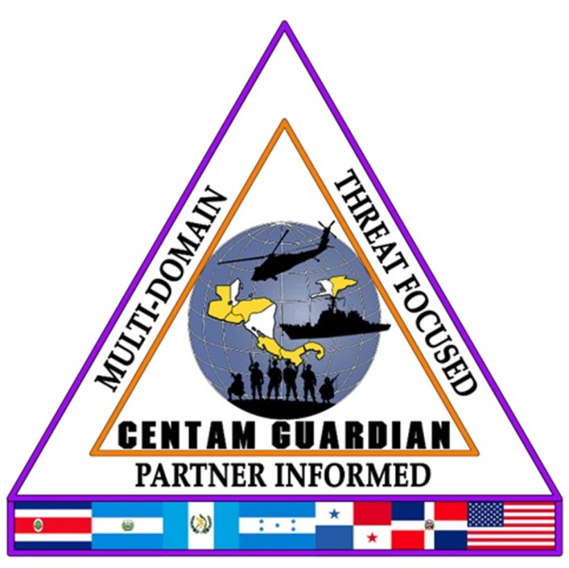 Official logo of CENTAM Guardian 2024.