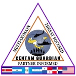 Official logo of CENTAM Guardian 2024. The multinational exercise, hosted in Honduras and Costa Rica, is designed to build humanitarian assistance/disaster response capacity, enhance readiness to combat common threats in Central America, and promote cooperation.