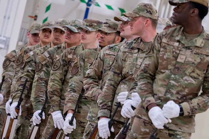 Yokota and Misawa honor guardsmen complete USAF Honor Guard basic course