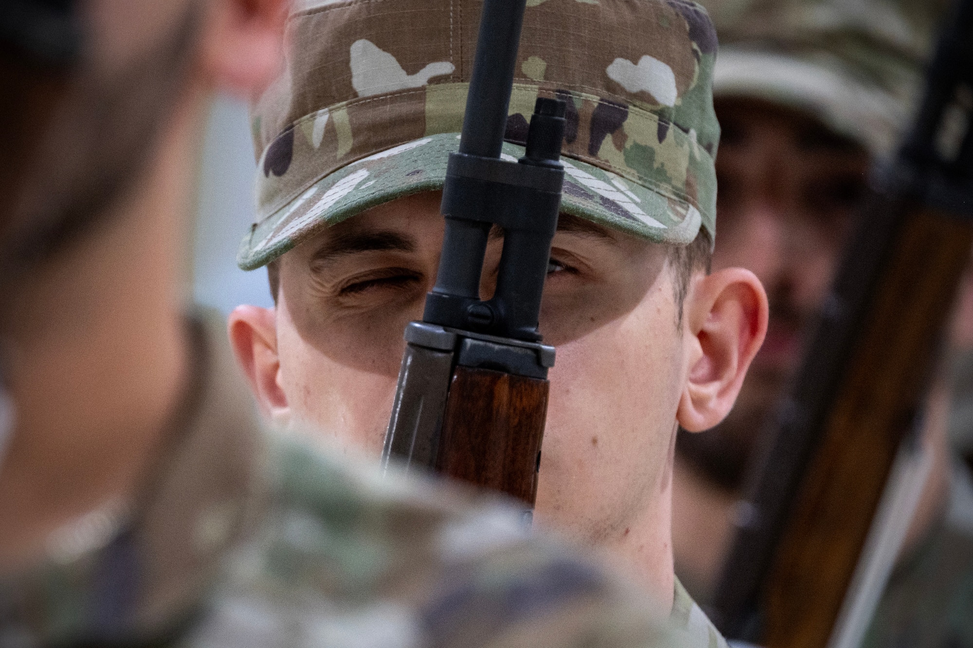 Yokota and Misawa honor guardsmen complete USAF Honor Guard basic course