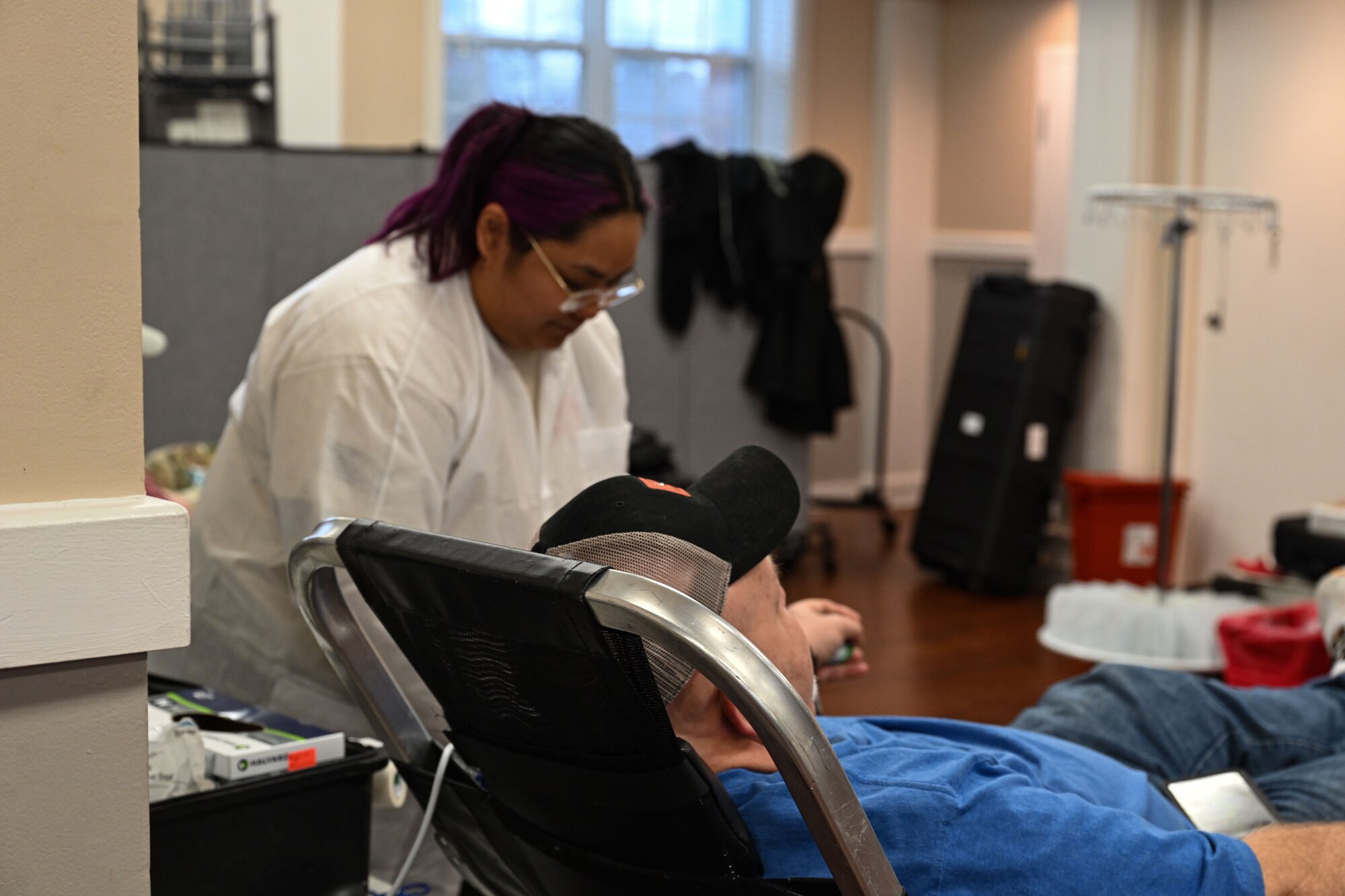 A blood drive was hosted at CAFB on March 8, 2024.