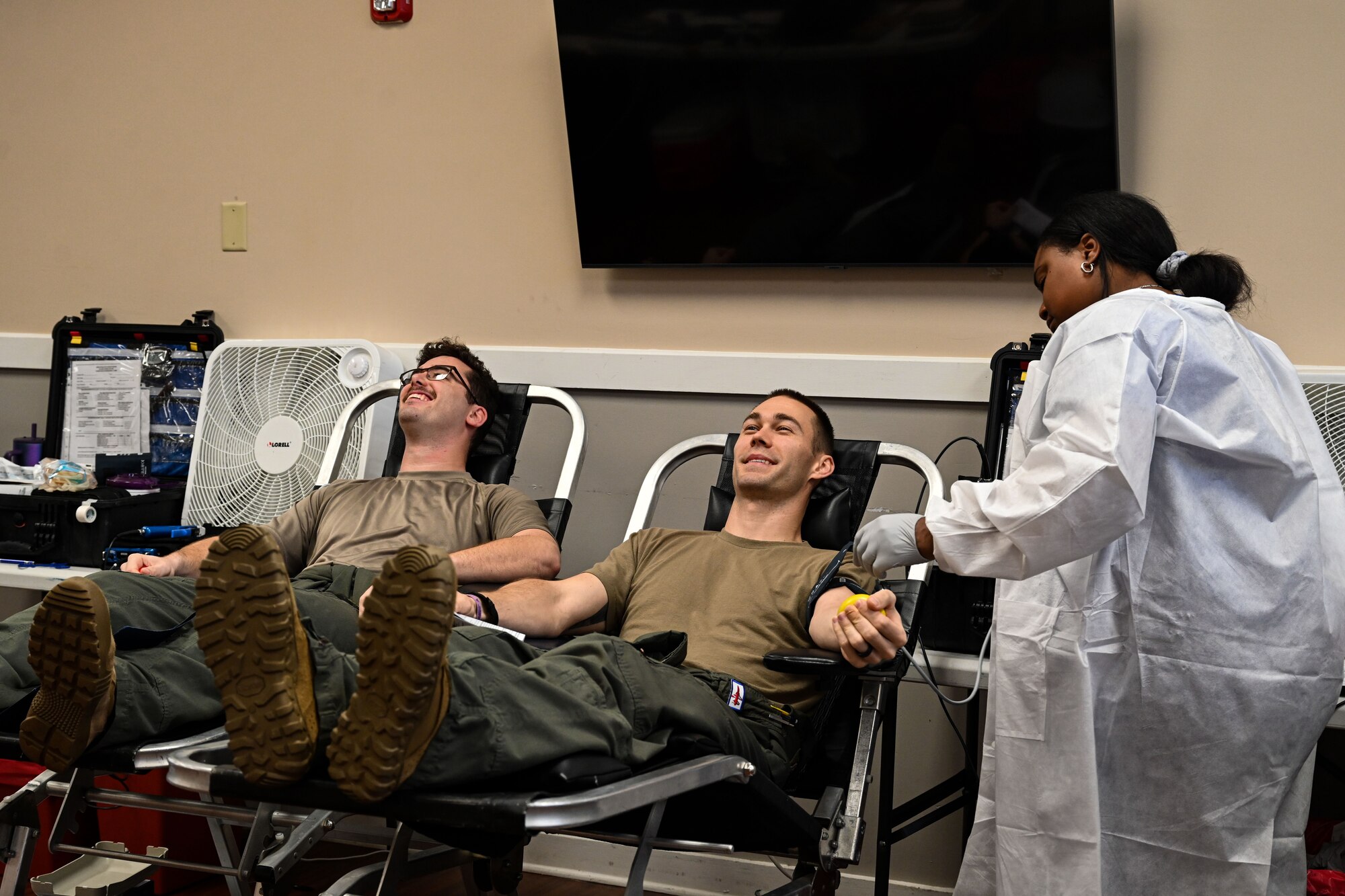 A blood drive was hosted at CAFB on March 8, 2024.