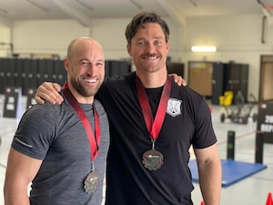 Two members of Ellsworth win fitness competition
