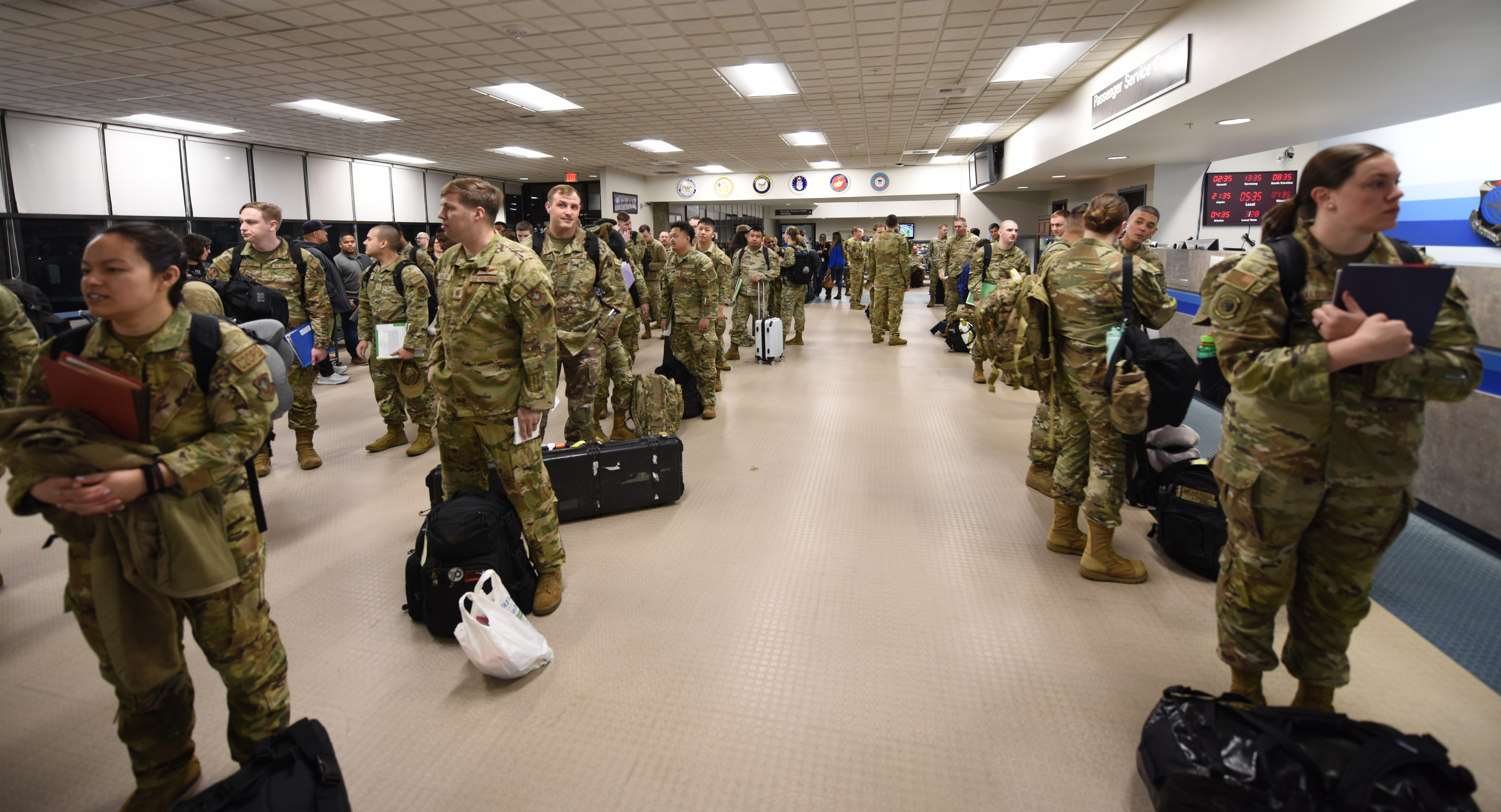 Team McChord Airmen depart for XAB 24.2 deployment > Team