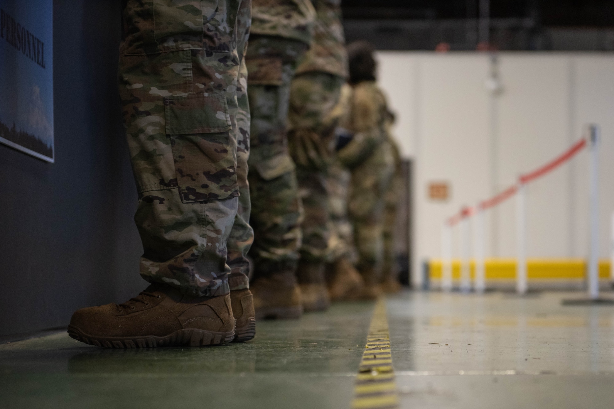 Over 150 Team McChord Airmen said farewell to friends and family before deploying as Lead Wing in support of Expeditionary Air Base 24.2 at Joint Base Lewis-McChord, Washington, March 30, 2024.