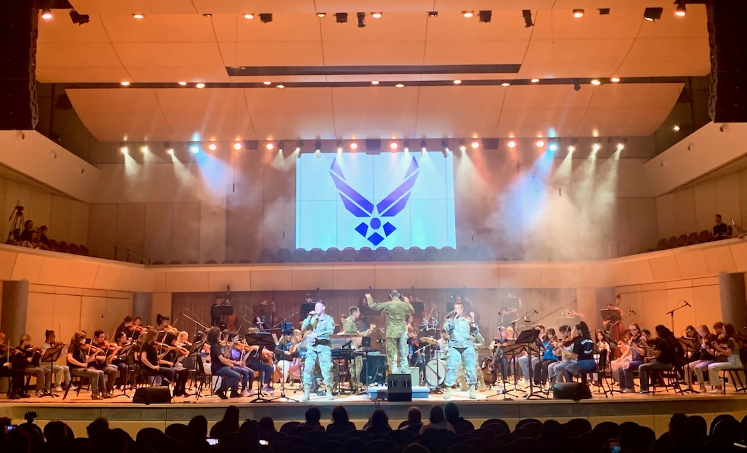 Fri, April 19, 7:00pm - Free community concert featuring USAF Academy Band's Blue Delta and the Fort Morgan High School Orchestra