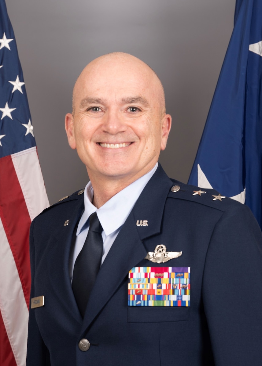This is the official portrait of Maj. Gen. Christopher A. Freeman.