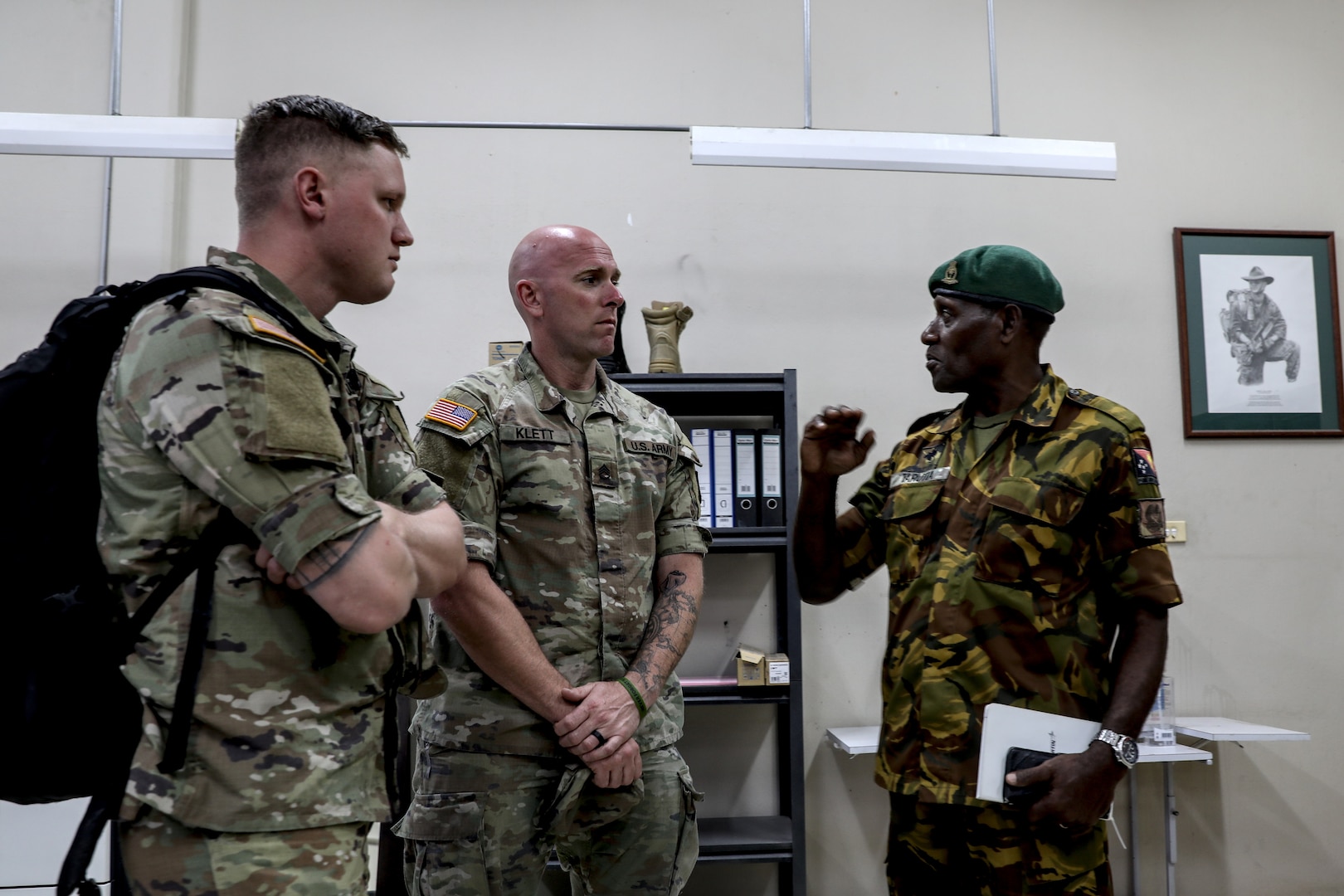 Senior noncommissioned officers with the Wisconsin National Guard were in Papua New Guinea March 17-22 collaborating with leaders in the Papua New Guinea Defence Force as part of the State Partnership Program.