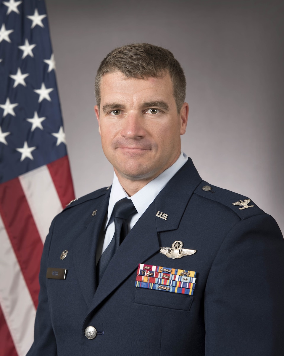 An official military portrait of Col. Jason S. Reiss, 926th Wing commander.