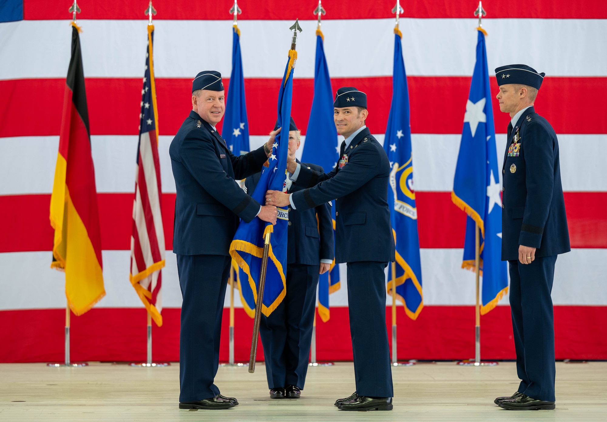 Change of Command is carried out