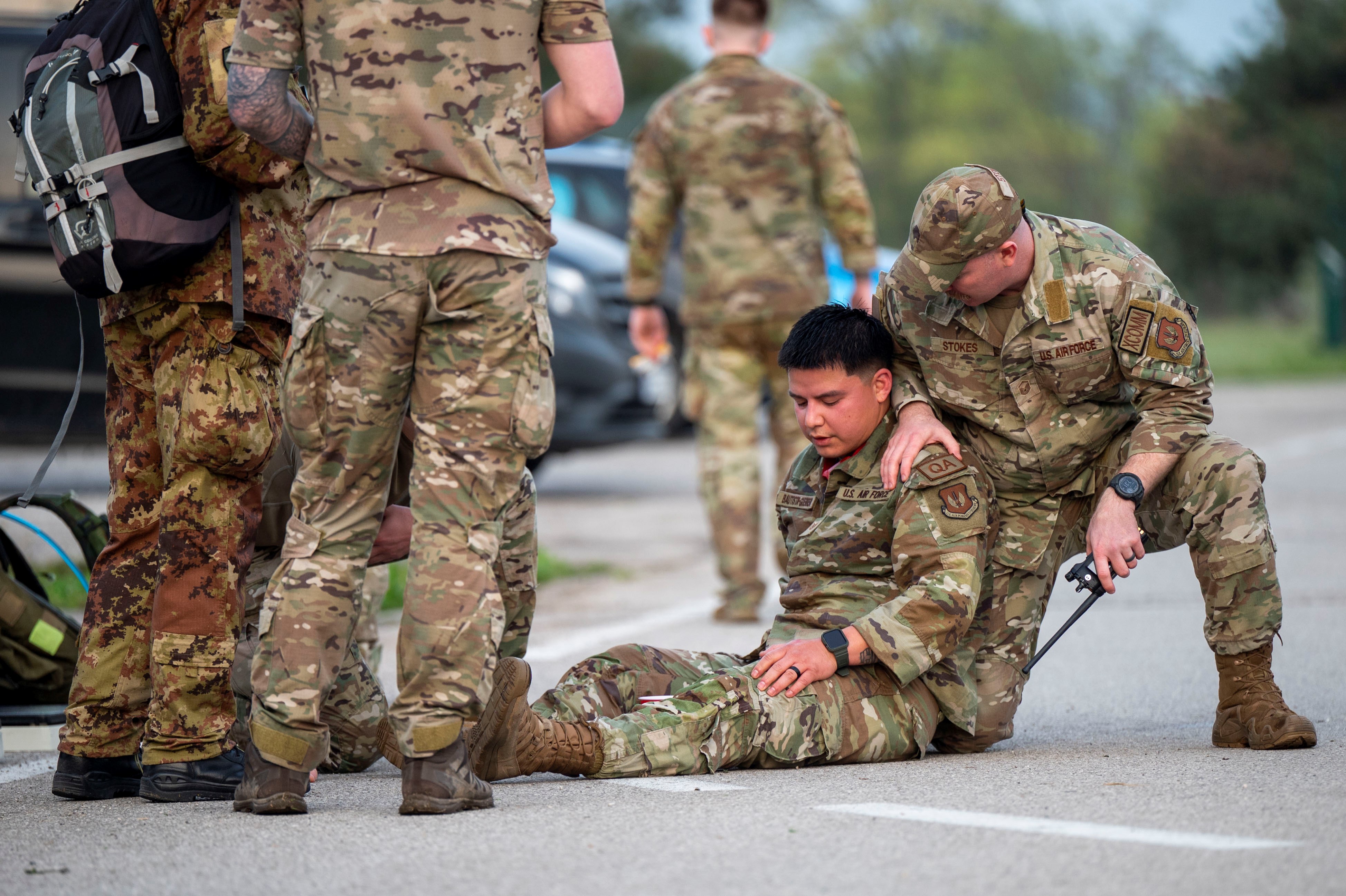 Aviano AB hosts the Norwegian Foot March for the first time gt Aviano