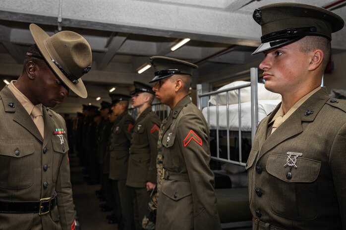 Hotel Company Battalion Commander's Inspection