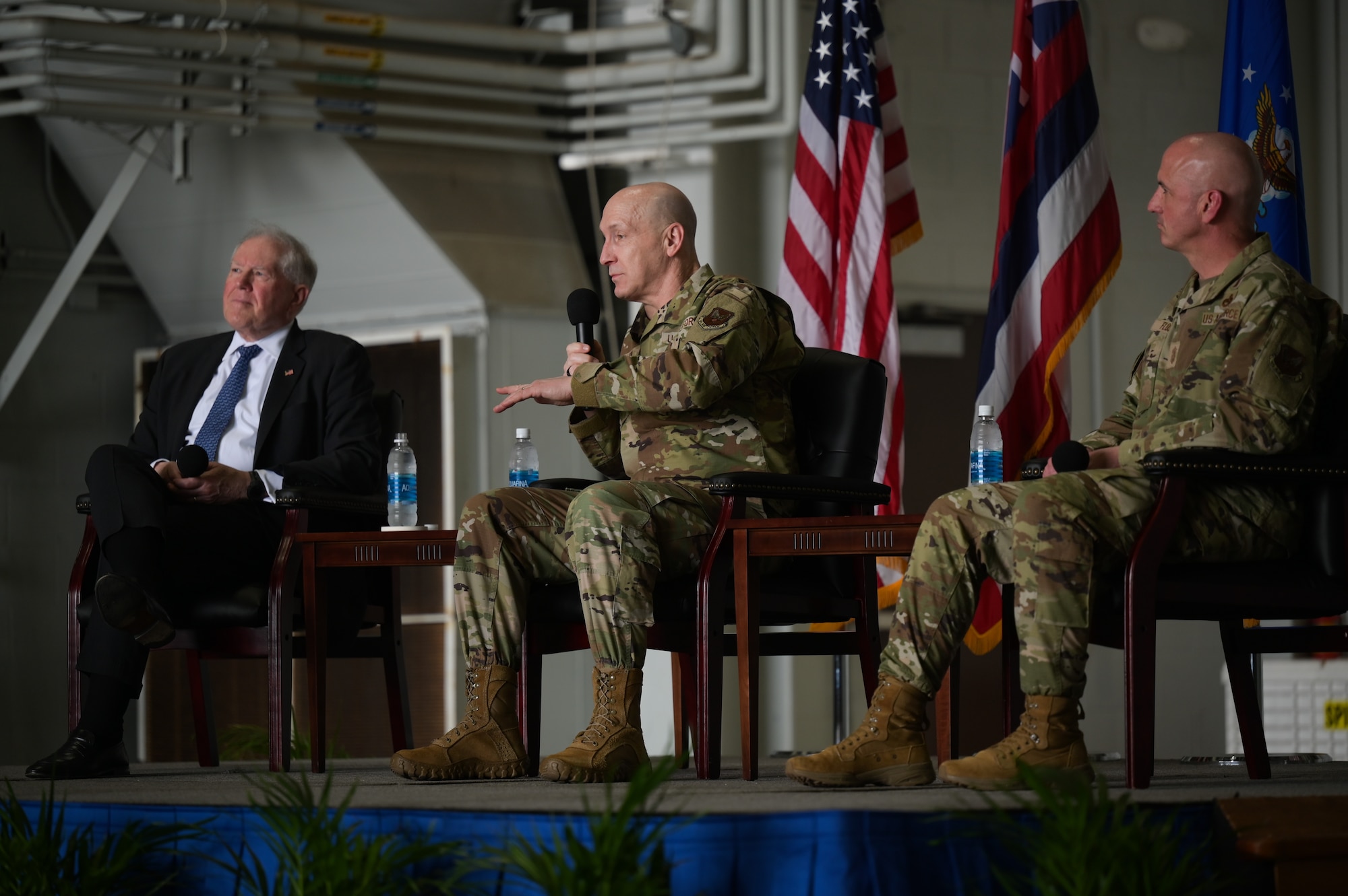 SecAF, CSAF, CMSAF begin Indo-Pacific trip focused on ACE