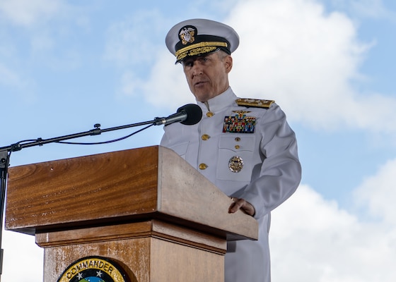 COMPACFLT Holds Change of Command Ceremony in Pearl Harbor > United ...