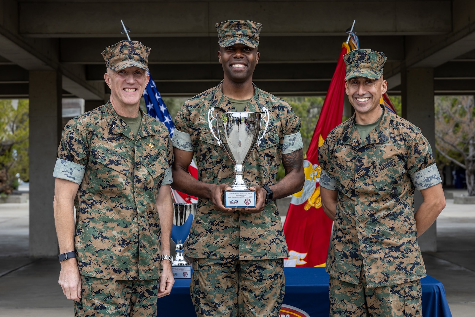 2024 Camp Pendleton Male and Female Marine Athlete of the Year