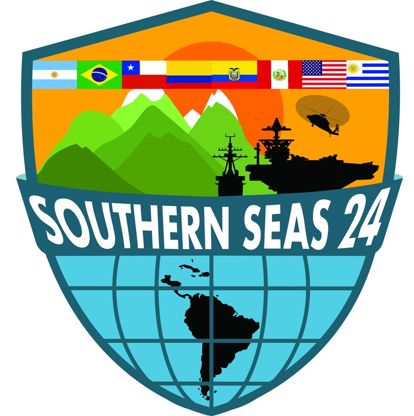 The ship's are deployed as part of Southern Seas 2024 which seeks to enhance capability, improve interoperability, and strengthen maritime partnerships with countries throughout the region through joint, multinational and interagency exchanges and cooperation." (