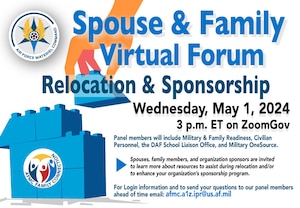 spouse and family forum graphic