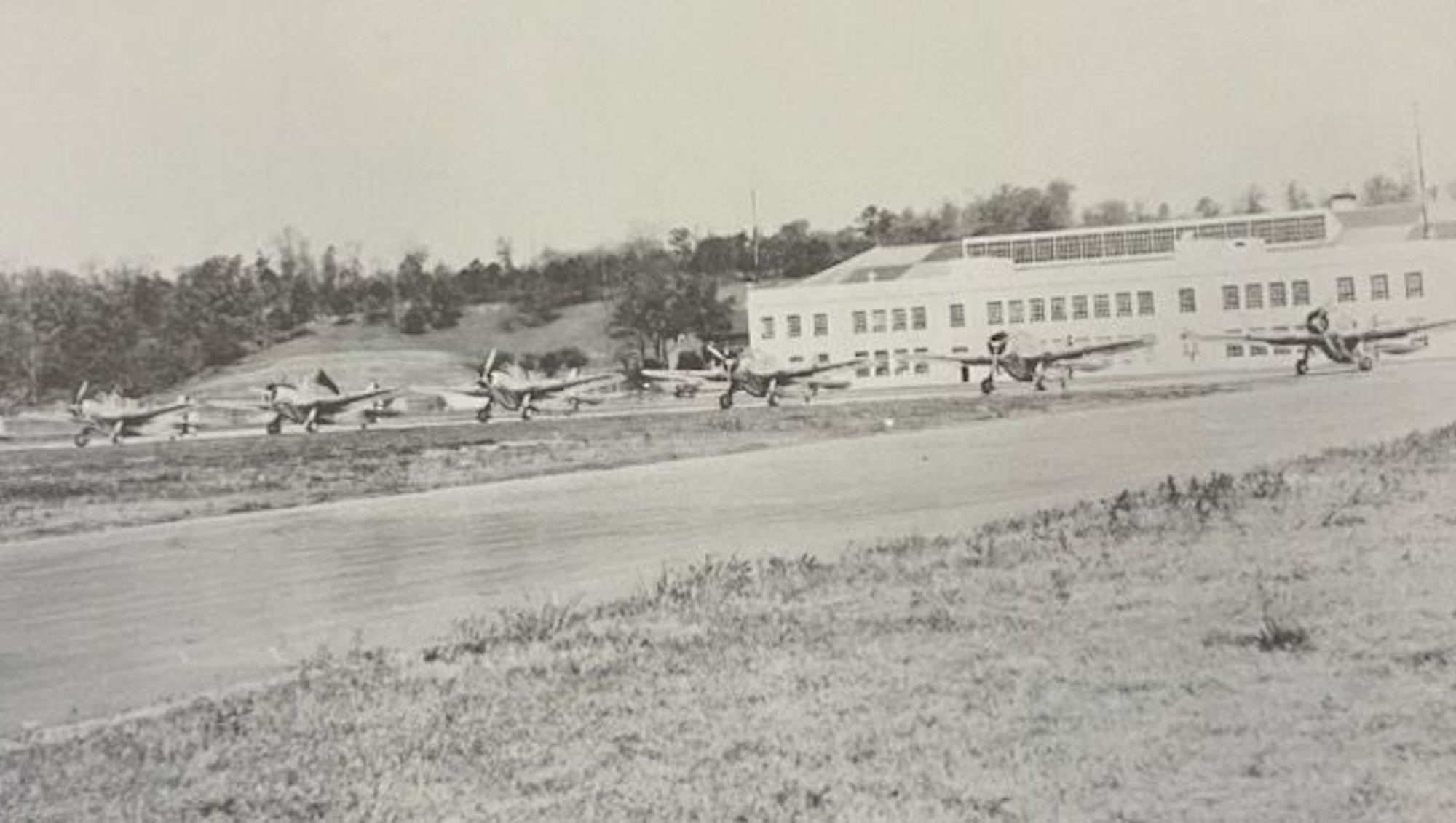 A photo provided to the 117th Air Refueling Wing Public Affairs Office by the 117 ARW Historical Committee on February 7, 2024, at Sumpter Smith Joint National Guard Base, Birmingham, Alabama. The original date taken is unknown. (U.S. Air Force Courtesy Photo)