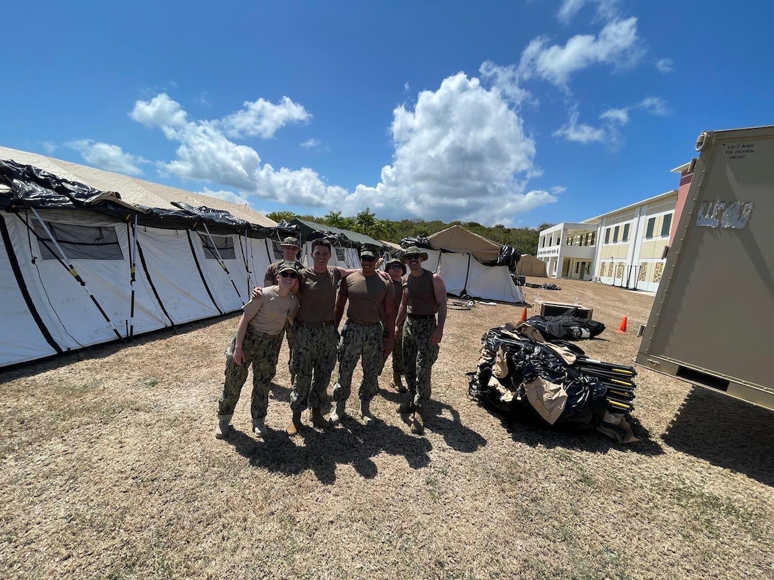 Coast Guard Reserve crews from three Port Security Units (PSU) arrived at the Jose Aponte de la Torre Airport in Ceiba, Puerto Rico to conduct exercise “Poseidon’s Domain” from April 8 through April 25, 2024. Planned since July 2023, the exercise will train crews from PSUs 305, 307 and 309 on Coast Guard Reserve PSU functions in support of national defense and homeland security missions. (U.S. Coast Guard photos)