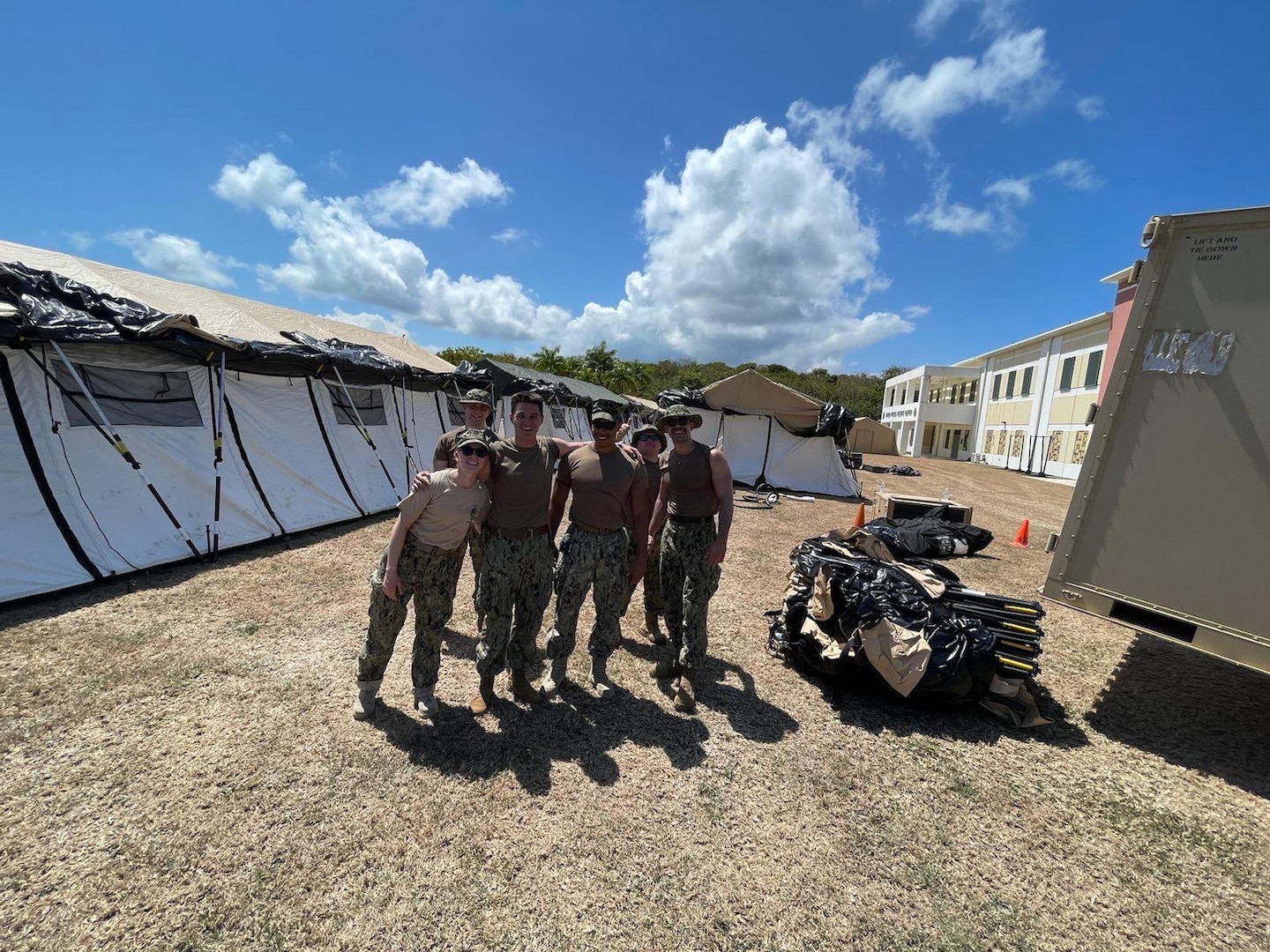Coast Guard Reserve crews from three Port Security Units (PSU) arrived at the Jose Aponte de la Torre Airport in Ceiba, Puerto Rico to conduct exercise “Poseidon’s Domain” from April 8 through April 25, 2024. Planned since July 2023, the exercise will train crews from PSUs 305, 307 and 309 on Coast Guard Reserve PSU functions in support of national defense and homeland security missions. (U.S. Coast Guard photos)