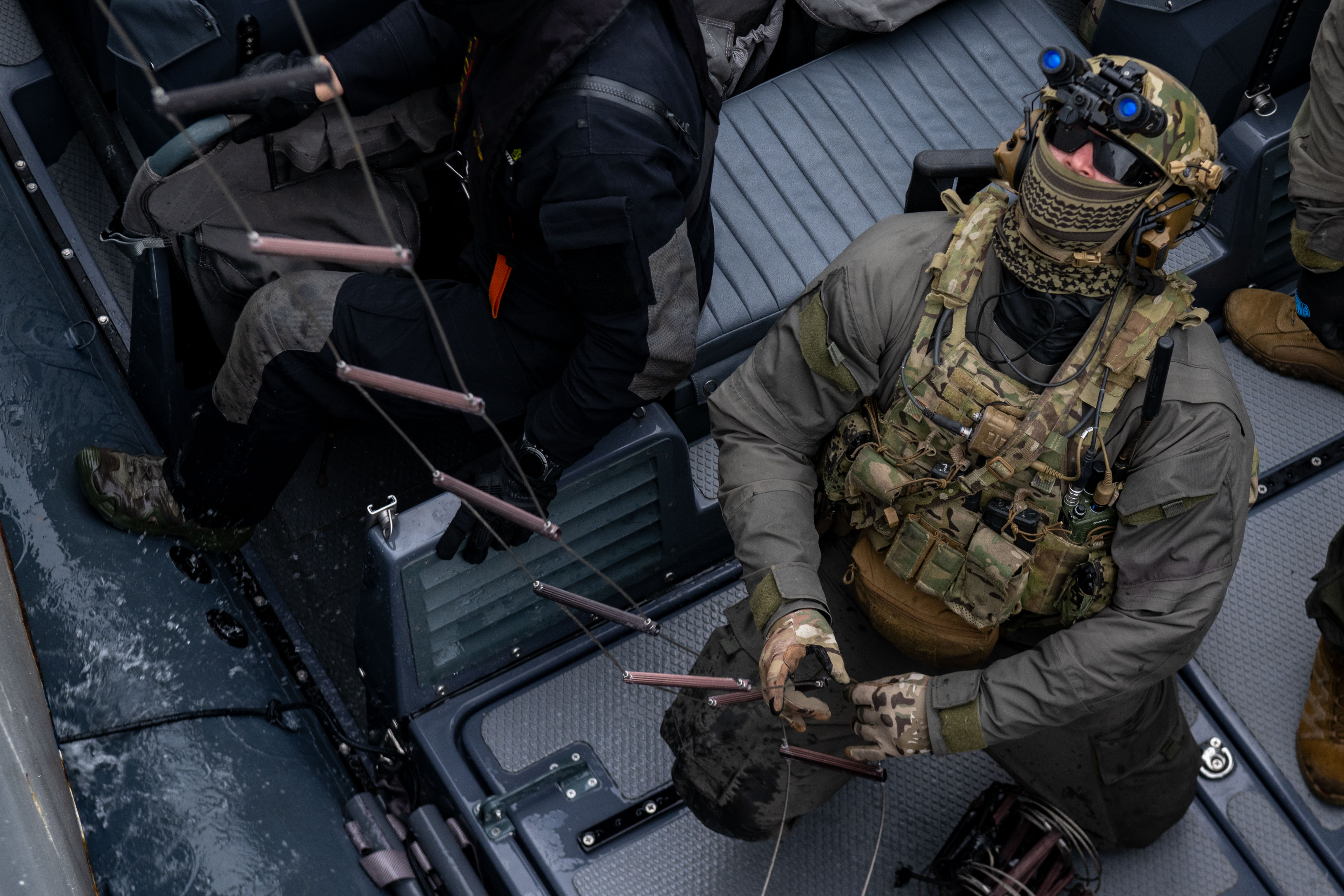 SEALs with Croatian SOF
