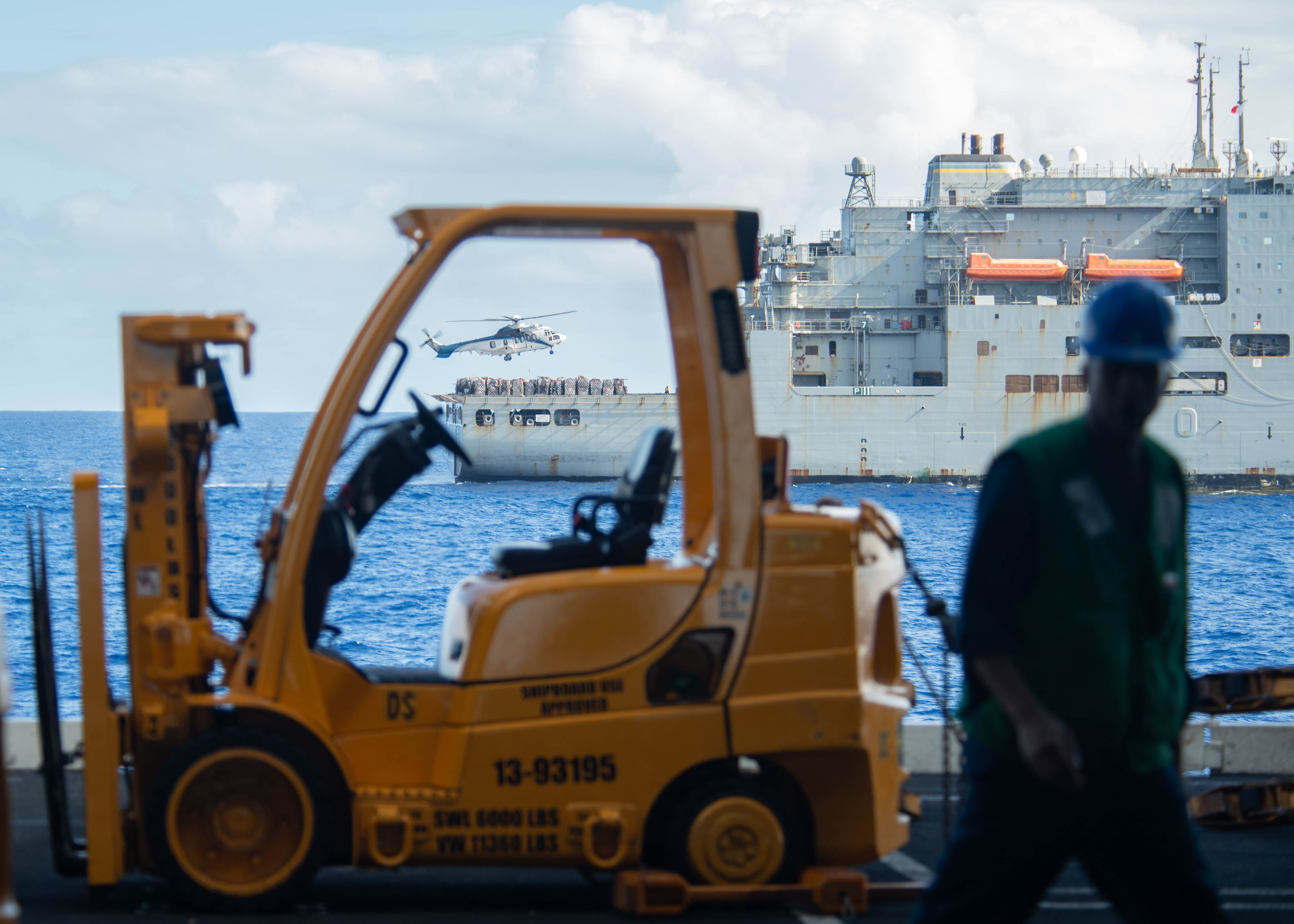 USS Theodore Roosevelt (CVN 71) transits the Philippine Sea.
