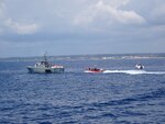 Coast Guard repatriates 101 migrants to Dominican Republic following 3 interdictions near Puerto Rico

   
Coast Guard repatriates 101 migrants to the Dominican Republic Navy just off Punta Cana, Dominican Republic, April 8, 2024, following three unlawful irregular maritime migration events near Puerto Rico during the weekend. (U.S. Coast Guard photo)

 
Photo of 11 migrant stowaways aboard the U.S.-flagged barge Amelia just off Ponce, Puerto Rico, April 7, 2024, shortly before being interdicted by Puerto Rico Joint Forces of Rapid Action and the Coast Guard Cutter Joseph Tezanos. (U.S. Coast Guard photo)