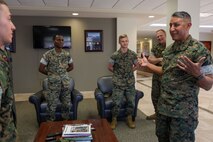 MCIEAST CG visits MCAS Beaufort