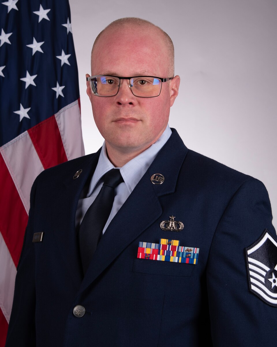 Master Sgt. Joe Phillpot Service Dress Photo