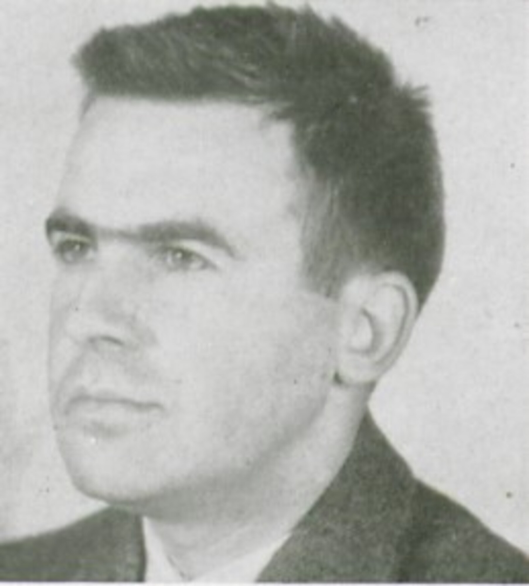 Maj. William T. “Shorty” Bates, Jr. force-landed in a dogfight in enemy-held territory in Germany on April 13, 1945 and was fatally shot by civilians.  Taken captive, he died of his wounds the next day in a German hospital. (The Story of the 371st Fighter Group in the E.T.O.)