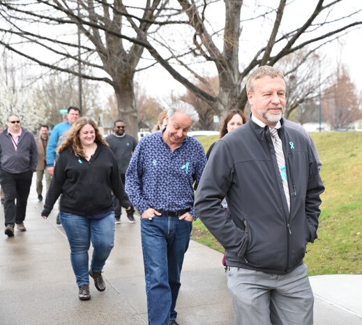 The Walla Walla District held a walk last April to raise awareness for Sexual Assault Awareness and Prevention Month. District employees walked around the district headquarters building to show their support for survivors of sexual assault.

The US Army Corps of Engineers Walla Walla District is committed to providing a safe and healthy working environment for all employees.