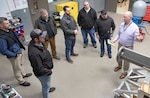 Portsmouth Naval Shipyard employees visit NUWC Division Newport for tours, briefings