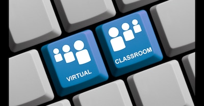 Virtual classroom features.