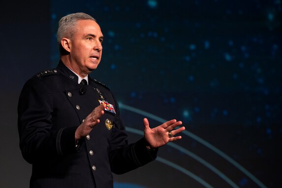 Whiting underscores growing partnerships, capabilities required for competition, conflict at Space Symposium 39